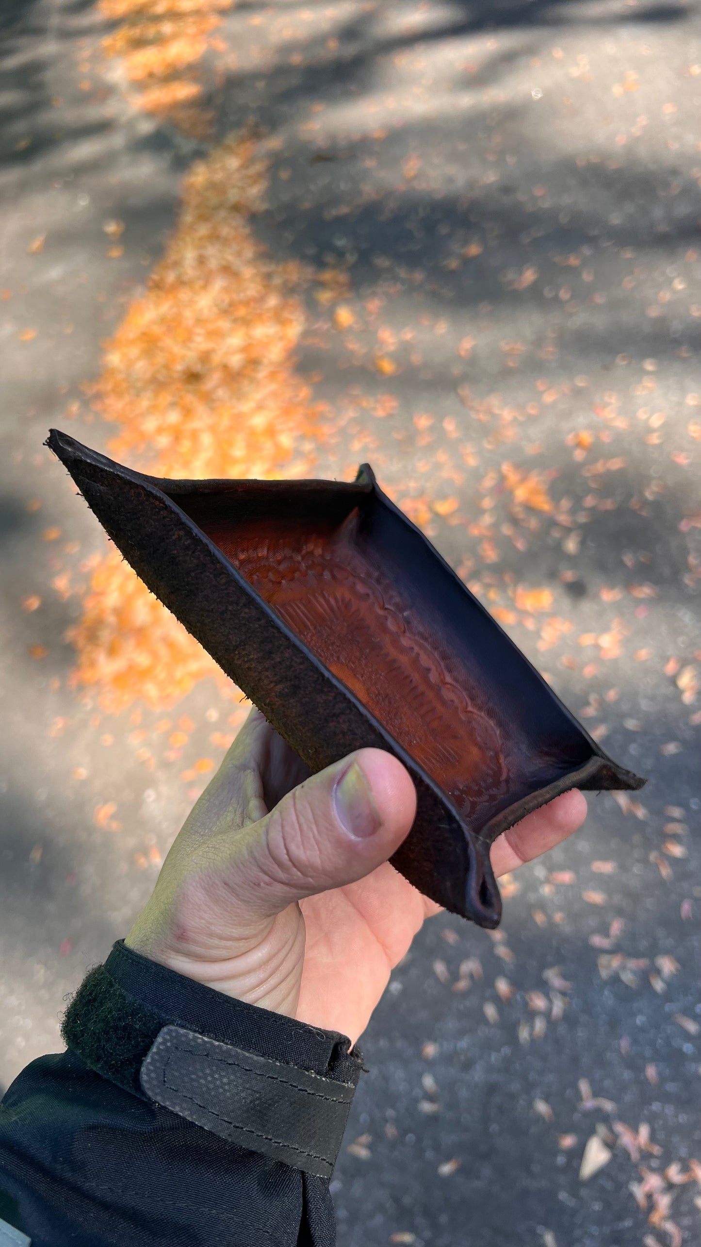 PRE-ORDER - CRETUL LIMITED - Small Leather Valet Tray