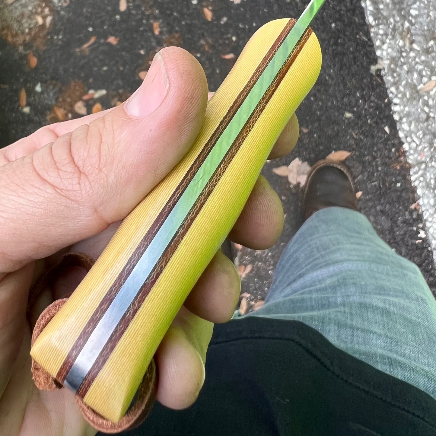 CRETUL LIMITED Gents Knife - Ivory Micarta