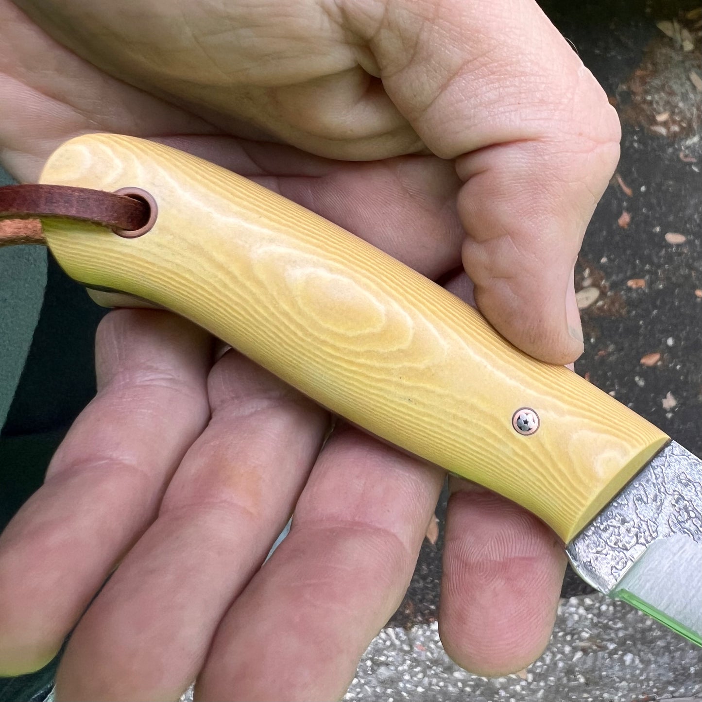 CRETUL LIMITED Gents Knife - Ivory Micarta