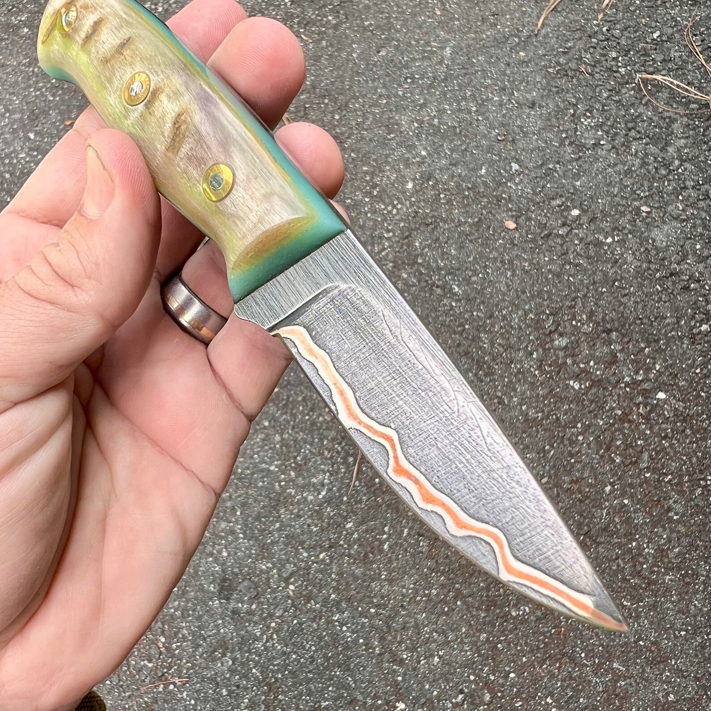 CRETUL LIMITED - CuMai Gents Knife - Ram Horn