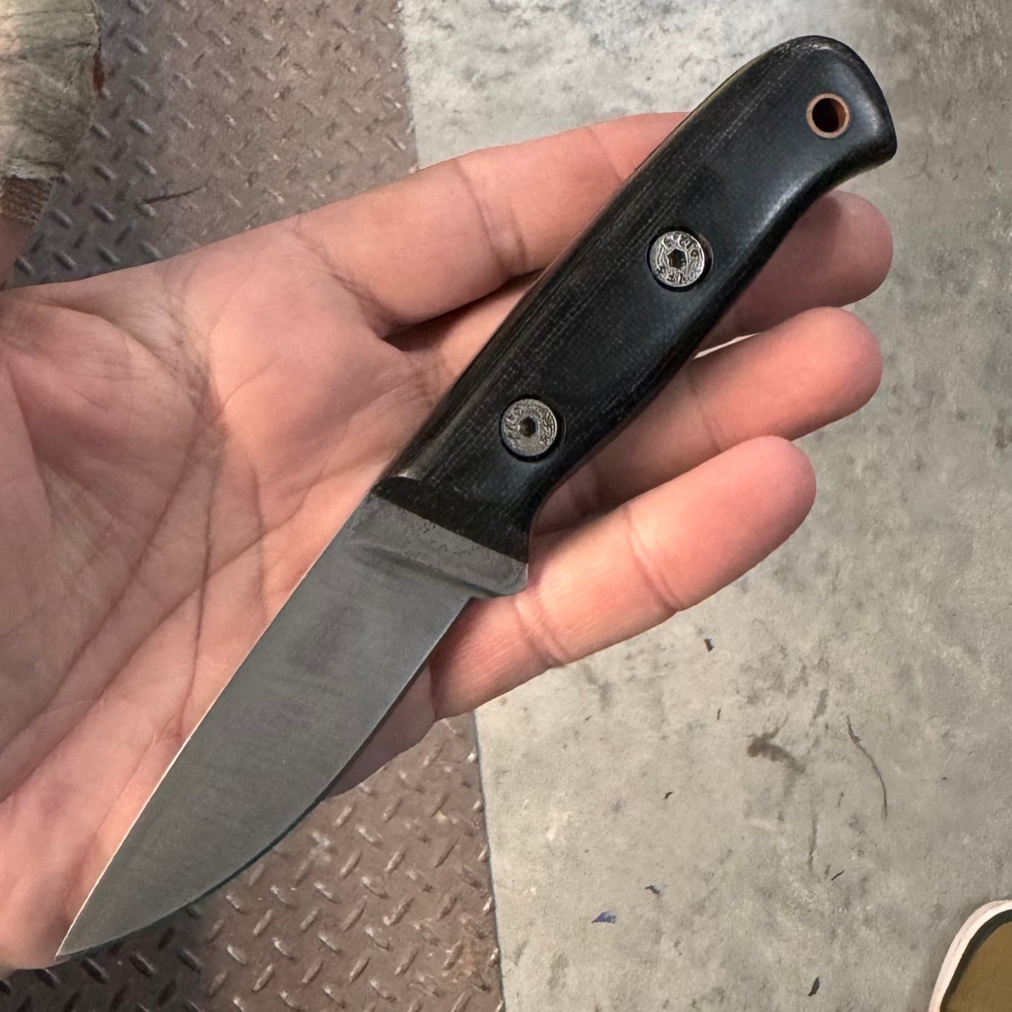 CRETUL LIMITED - The $99 Gents - Black Canvas Micarta