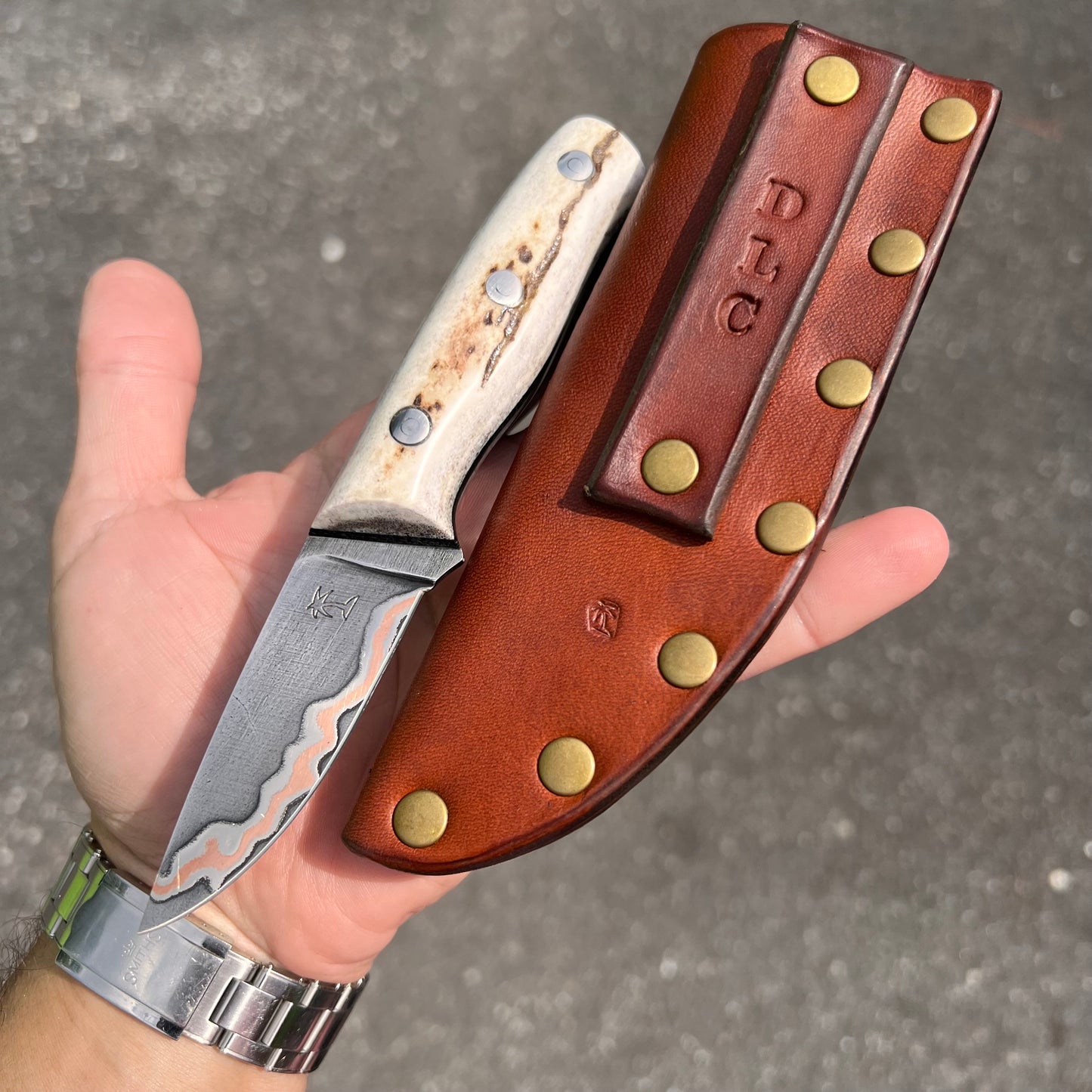 CRETUL LIMITED - CuMai Gents Knife - Stag