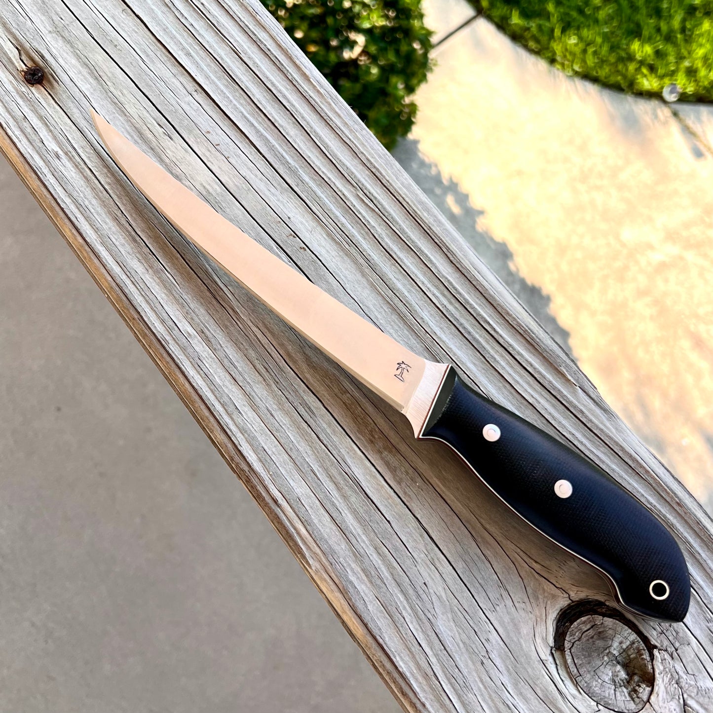 CRETUL LIMITED - Fillet Knife - Black Canvas Micarta