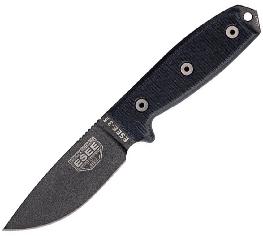 ESEE 3 Black G10 Handle