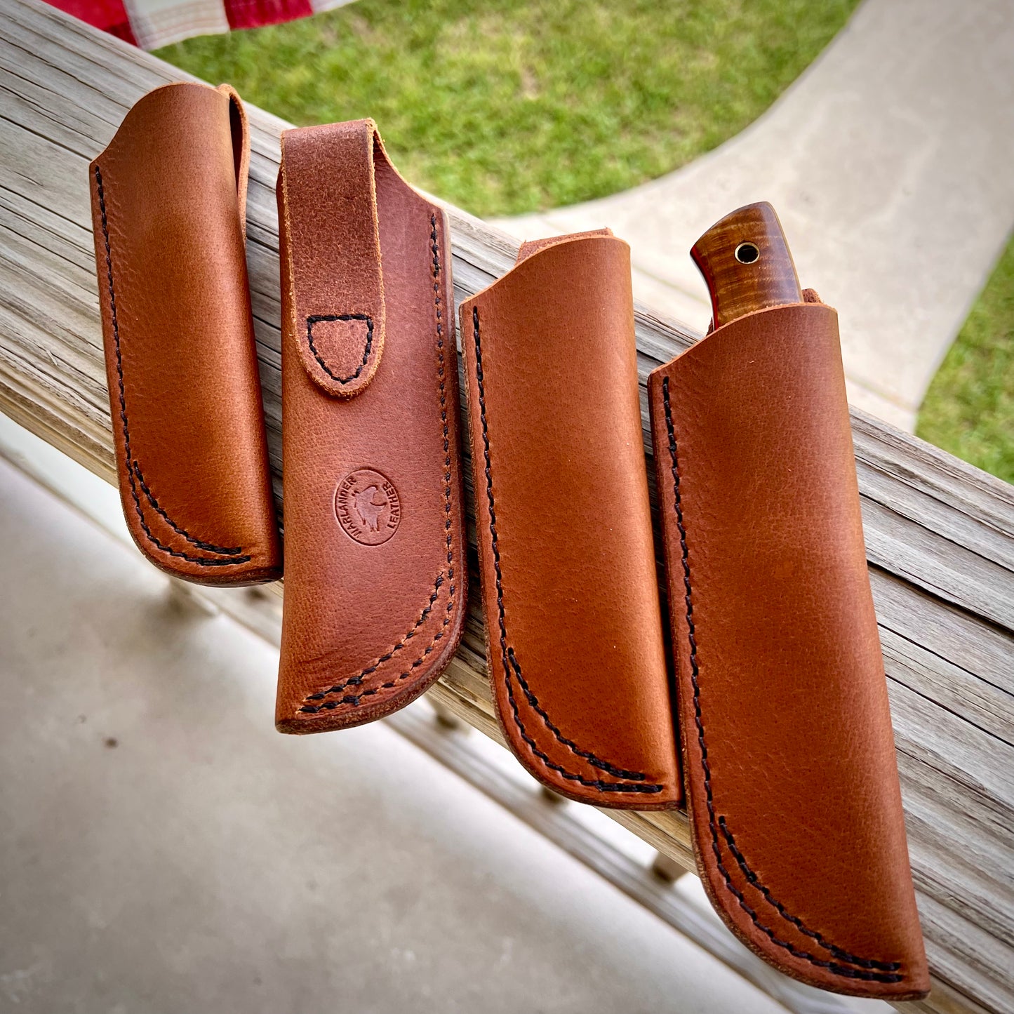 Leather Sheath made by Warlander Enterprises