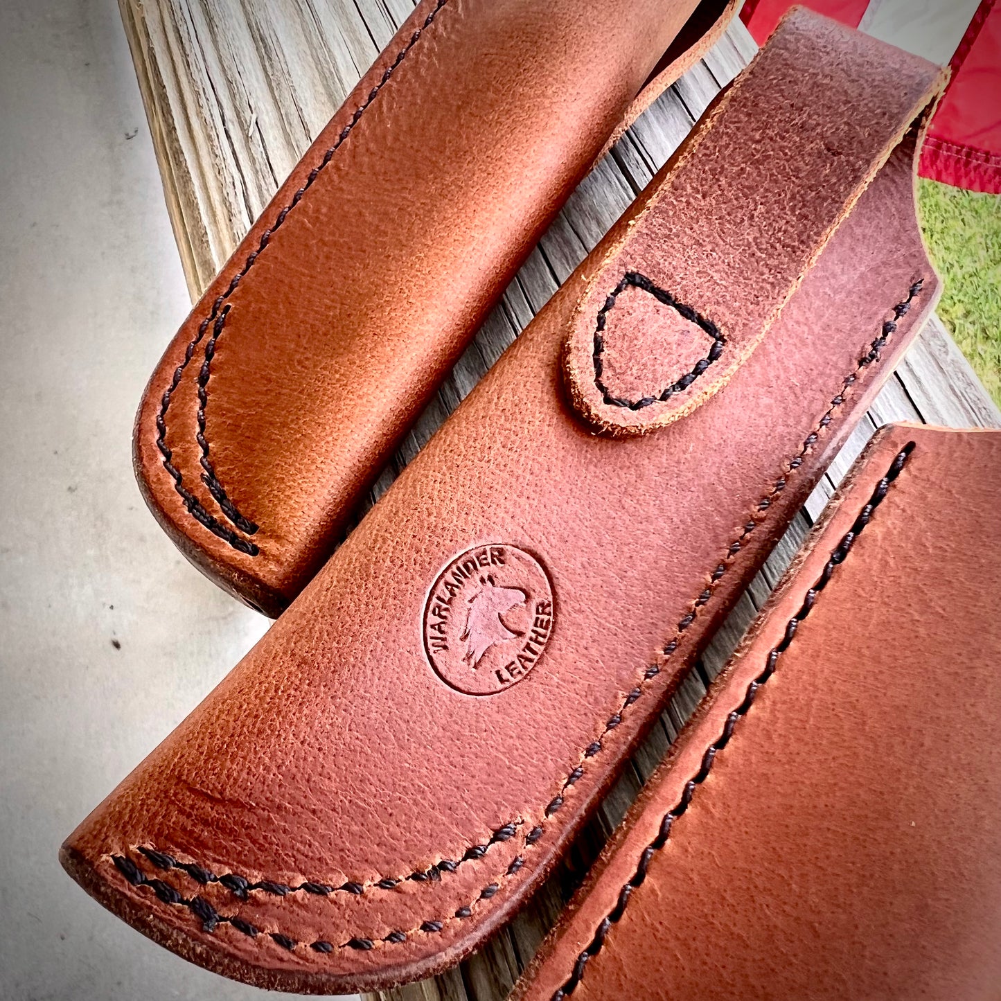 Leather Sheath made by Warlander Enterprises