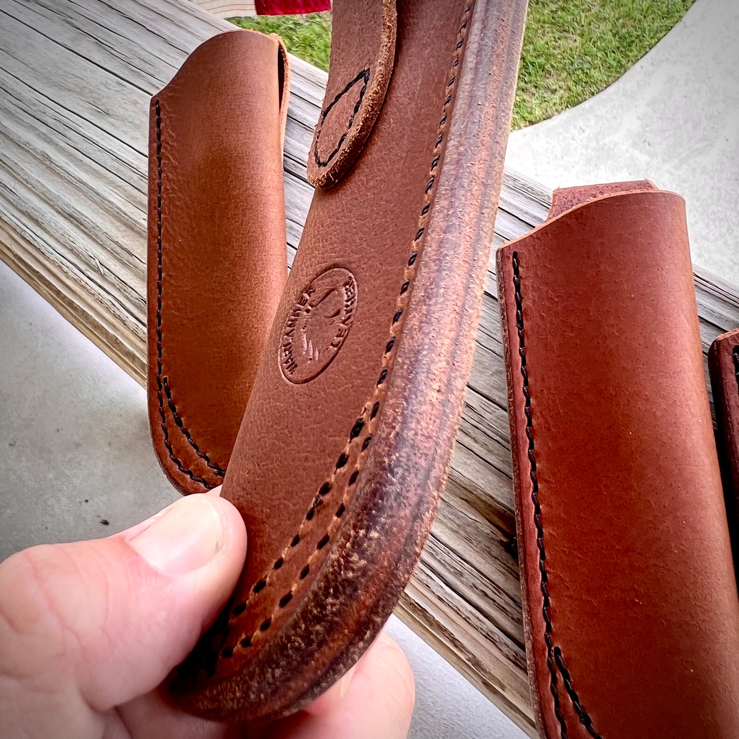 Leather Sheath made by Warlander Enterprises