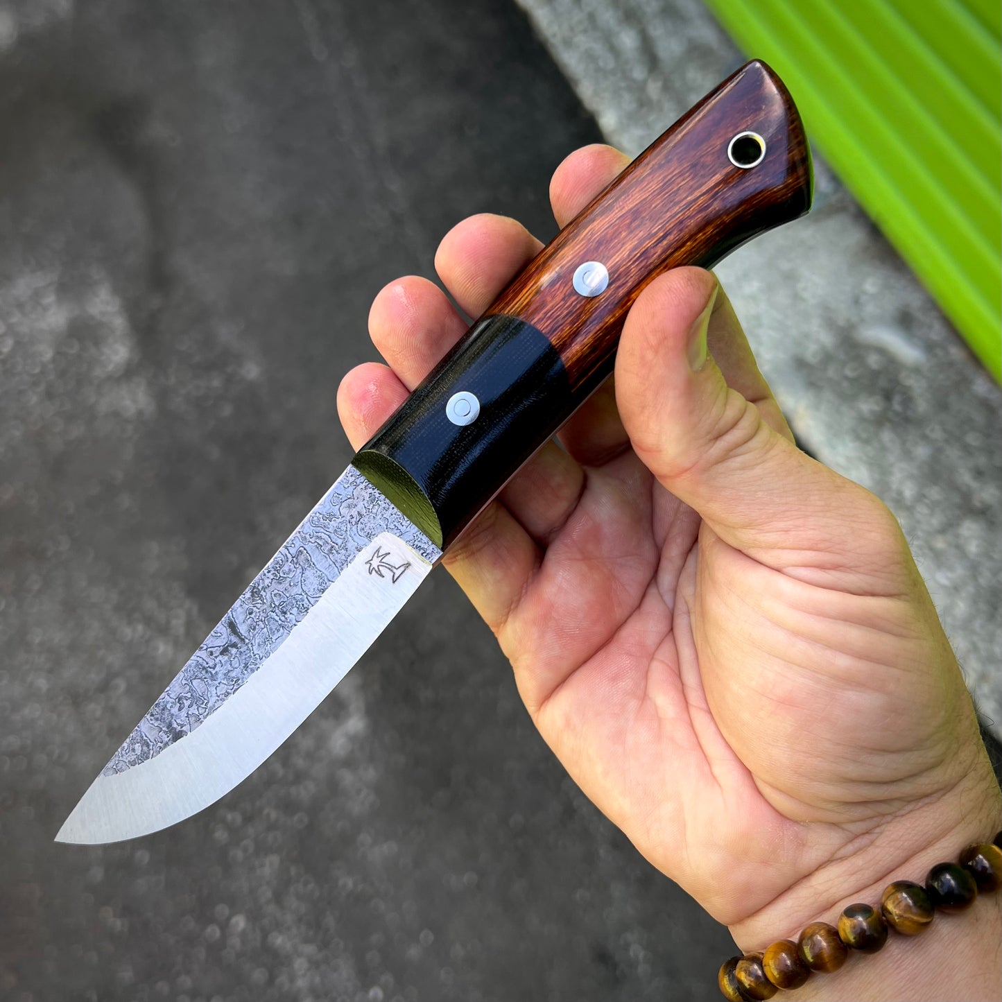 CRETUL LIMITED Puukko Model - Ironwood Micarta Split