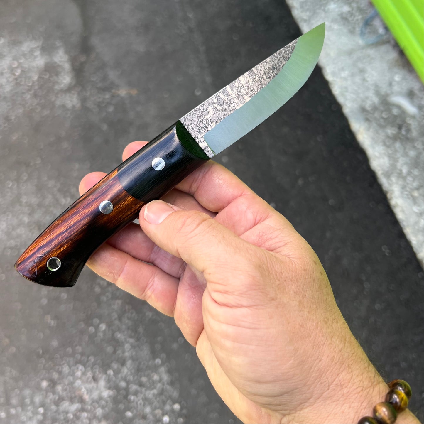 CRETUL LIMITED Puukko Model - Ironwood Micarta Split