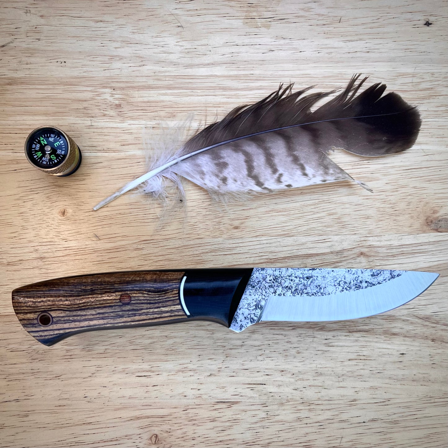 CRETUL LIMITED Osprey Model - Bocote & Micarta Split