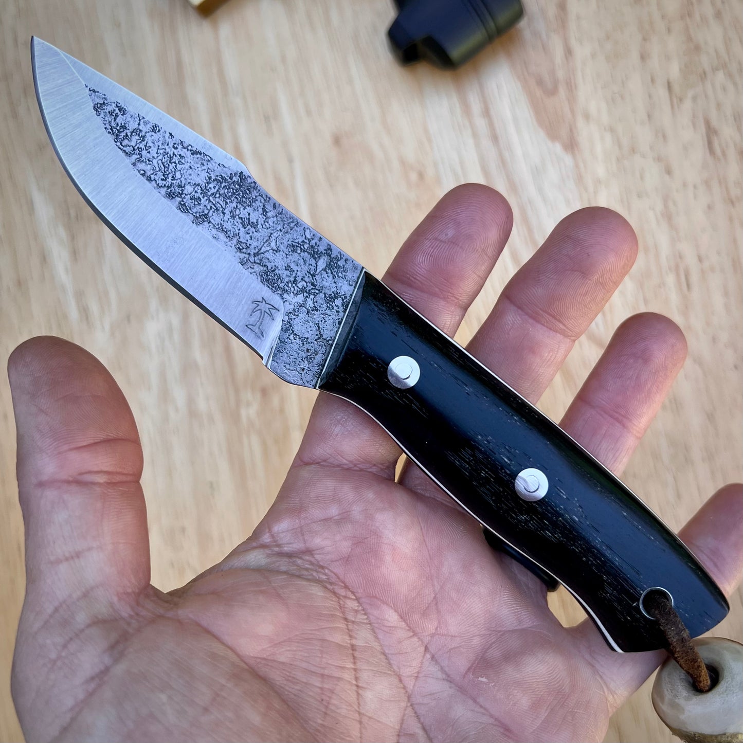 CRETUL LIMITED Mayport Utility Knife - Ancient Bog Oak