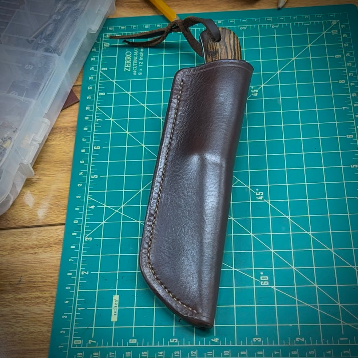 PRE-ORDER - CRETUL LIMITED Custom Hand Stitched Leather Sheath