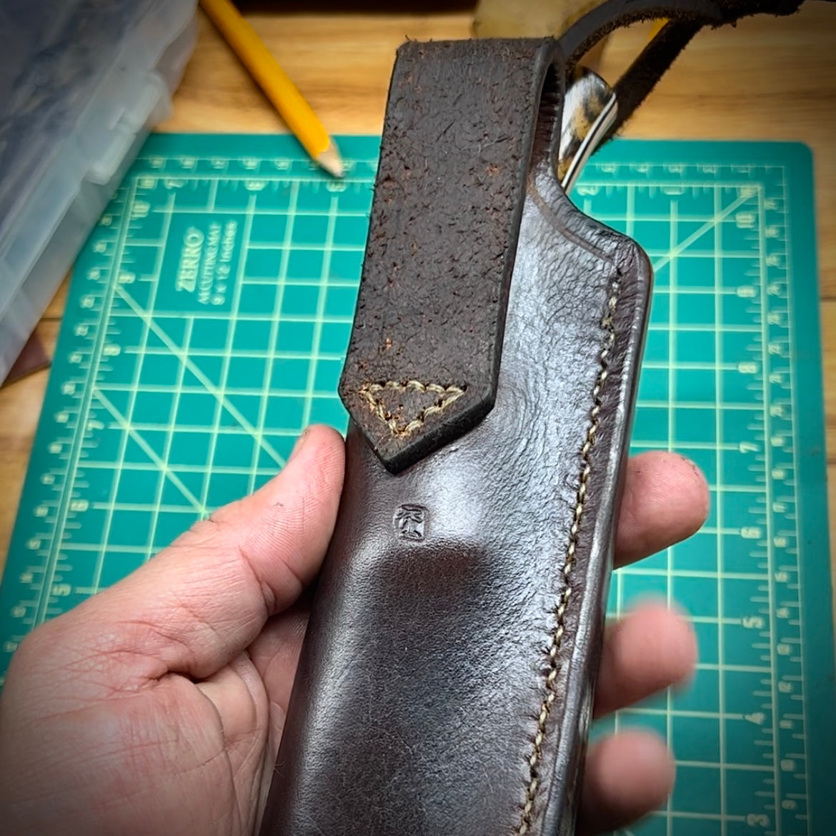 PRE-ORDER - CRETUL LIMITED Custom Hand Stitched Leather Sheath